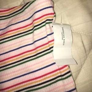 American eagle crop/tube top